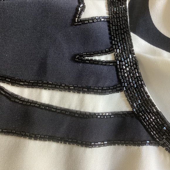 St. John Silk Beaded Jacket 10 - Picture 10 of 12